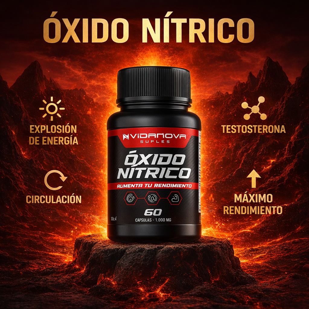 OXIDO NITRICO CARDIOVASCULAR 1000MG 60 CAPS