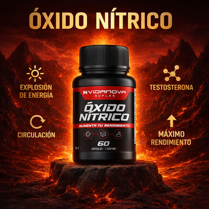 OXIDO NITRICO CARDIOVASCULAR 1000MG 60 CAPS